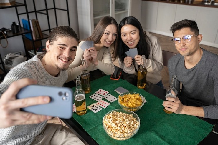 Meja Blackjack langsung dengan dealer profesional